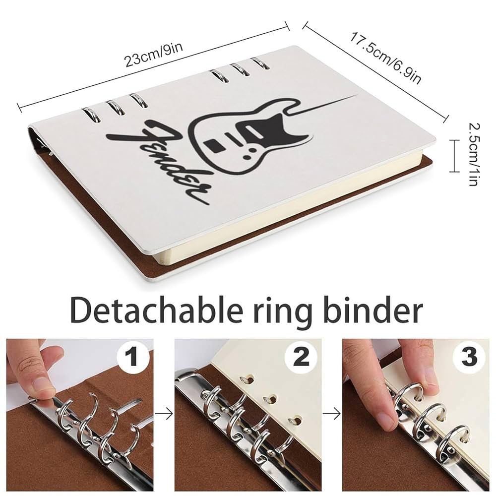 Amazon.co.jp: Fender フェンダー ギター ルーズリーフ 手帳